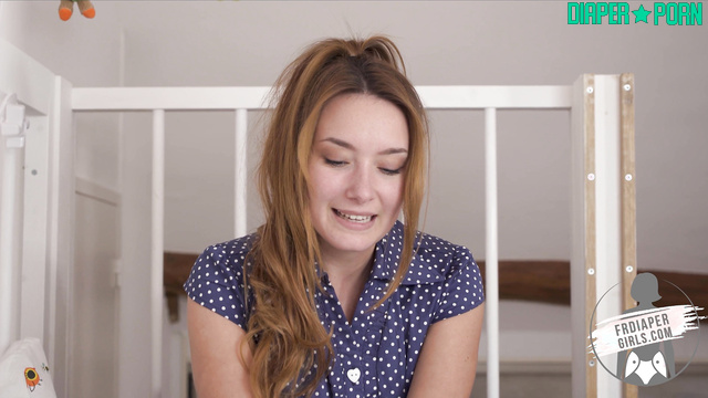Charlotte's POV diaper swap with brunette lover - FRDiapergirls