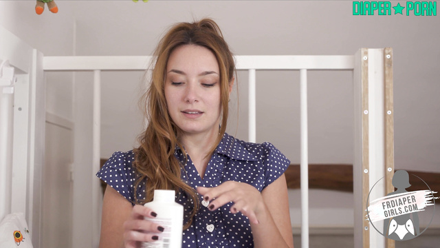 Charlotte's POV diaper swap with brunette lover - FRDiapergirls