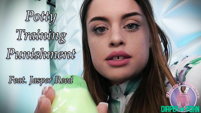 Punished on potty, dirty talk with Dacey grinding hard - Dacey's Daycare