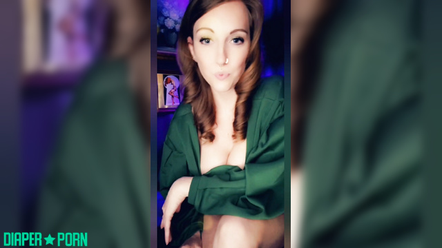 Milf Kat's dirty talk while teasing diapered POV - ABDreams