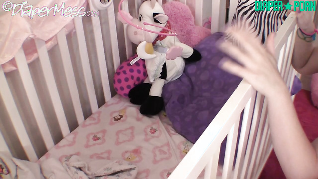 Dakota's Crib Moans, Nappy Soaked in Regression - DiaperMess