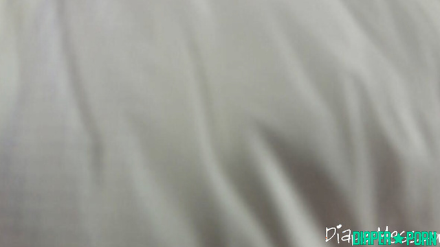 Brunette in dirty diaper, messy schoolgirl - DiaperMess