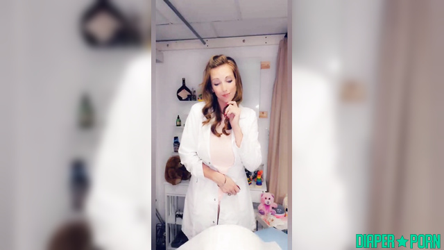 Busty redhead nurse seduction in silence - ABDreams