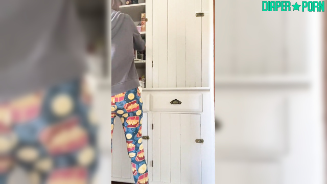 LolaAndThenSome - Shows off and proudly displays her adult diaper with confidence