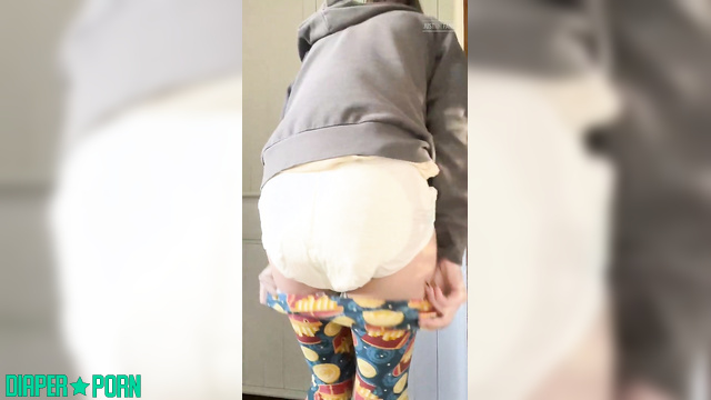 LolaAndThenSome - Shows off and proudly displays her adult diaper with confidence