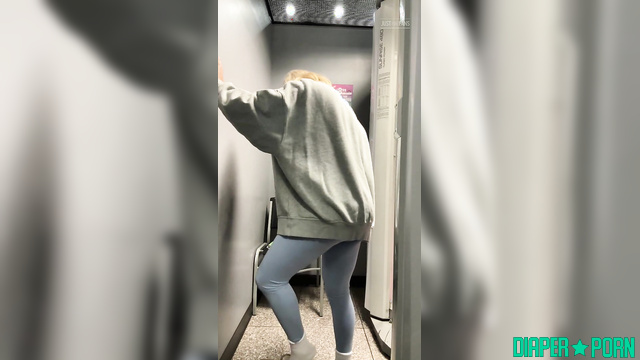 Naughty nappy tease with warm crinkles and soft moans - Sunbunnystella