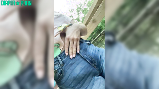 Blonde outdoors crinkling and talking naughty - PaddedkittenVuittQn