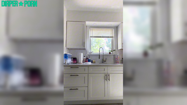 Topless in kitchen, teasing while doing chores - LolaAndThenSome