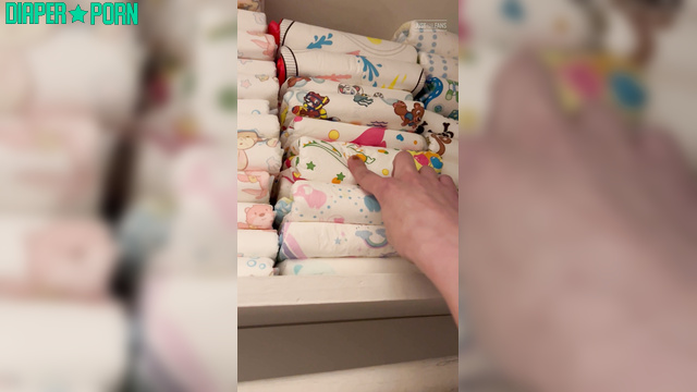 Topless brunette grinding with soggy diaper - LolaAndThenSome
