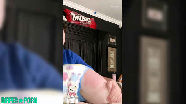 Topless babysitter spanks misbehaving brat - LittleDiaperIdol