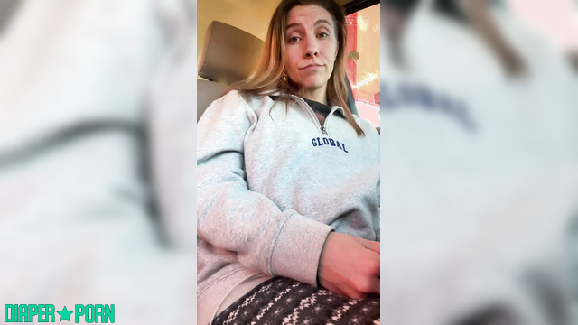 Redhead in parked car, teasing with naughty stories - PaddedkittenVuittQn