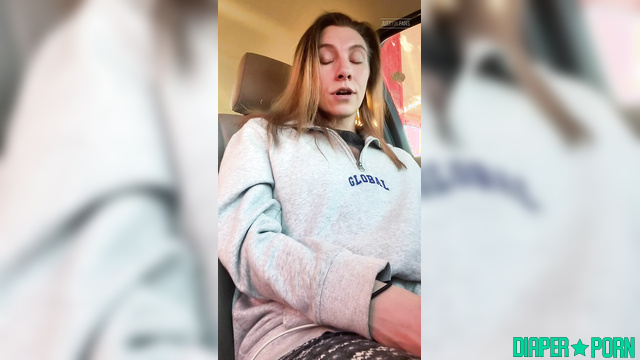 Redhead in parked car, teasing with naughty stories - PaddedkittenVuittQn
