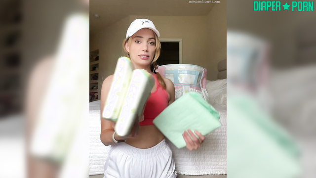 Misspandapants - Packs her bag with diapers and a bottle before tennis