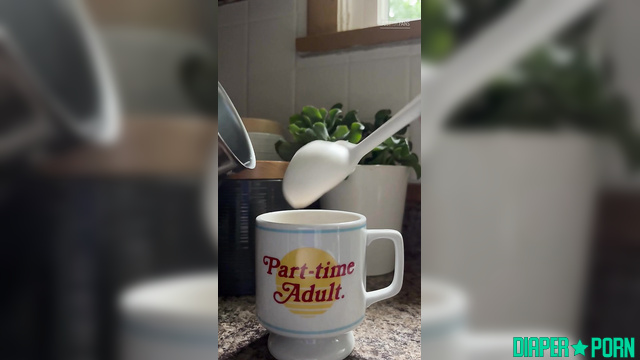 Topless blonde teasing, pampers squish - LolaAndThenSome