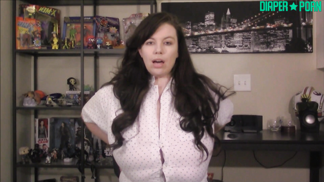 Brunette teasing big tits, nipples hard and peeking - Lovely Lilith