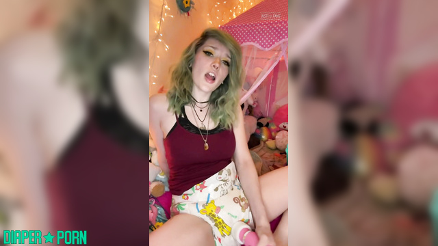 Moaning Softly, Padded Masturbation with Toys - succubunnie