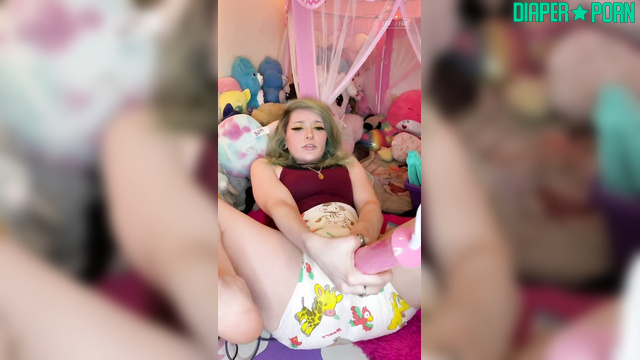 Moaning Softly, Padded Masturbation with Toys - succubunnie