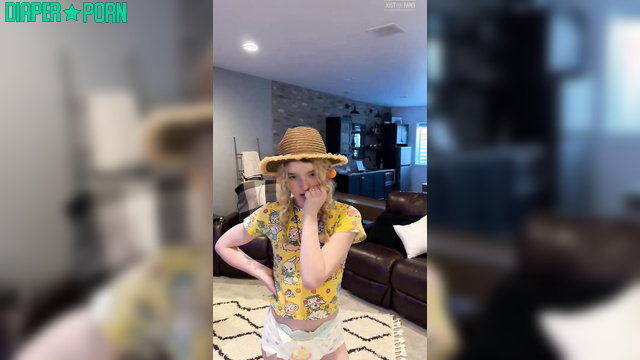 Blonde squirming in age regression bliss - LittleDiaperIdol