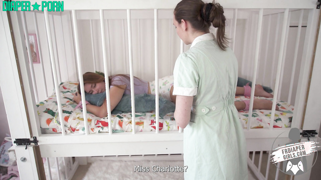FRDiapergirls - A desperate nymphomaniac plays alone while tightly wrapped in a diaper