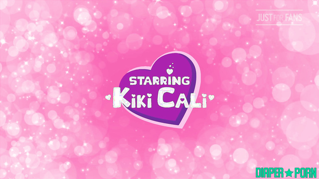 Hairy Pussy Grinding Hard in Diapers - LittleKikiCali