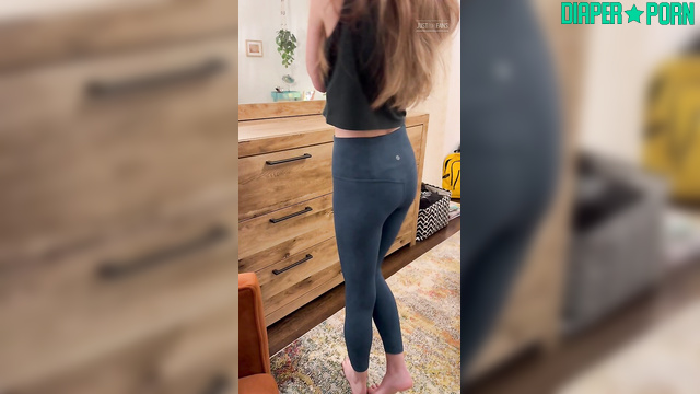 Spanked hard and diapered fresh, slut moans - LolaAndThenSome