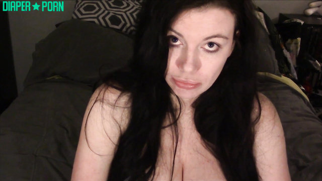 Teasing big tits, nappy crinkling loud - Lovely Lilith