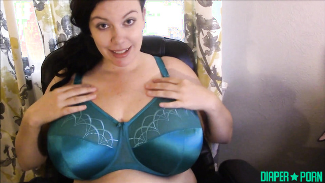 Brunette with big tits teasing solo play - Lovely Lilith