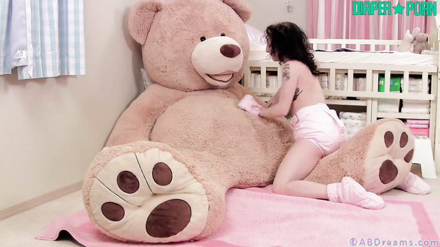 Bondage punishment in diapers, Luna's regression - ABDreams