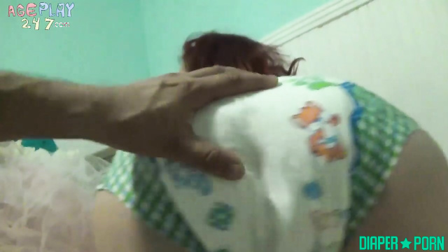 Arya Violet dancing in regression, diaper wetting - Ageplay 247