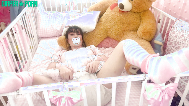 Bound and leaking, trans sissy moaning in regression - Knicknatz