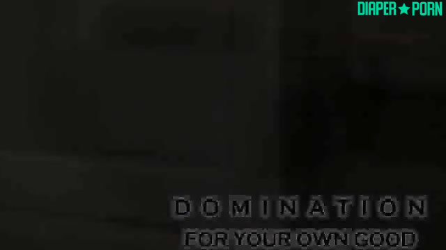 Milf's dildo humiliation in soggy diaper - Domination For Your Own Good