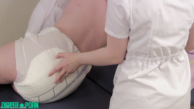 Spanked and Bound in Nurse's Office, Enema and Wetting - ABDreams