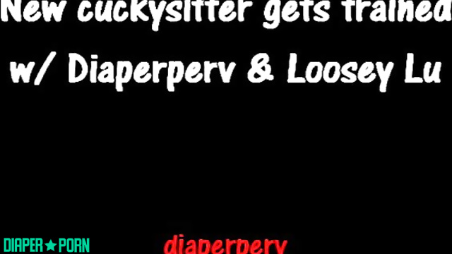 Ineed2pee Ineedamommy ABDL Diapers - ABDL AUDIO Loosey Lu trains as new diaper cuckysitter