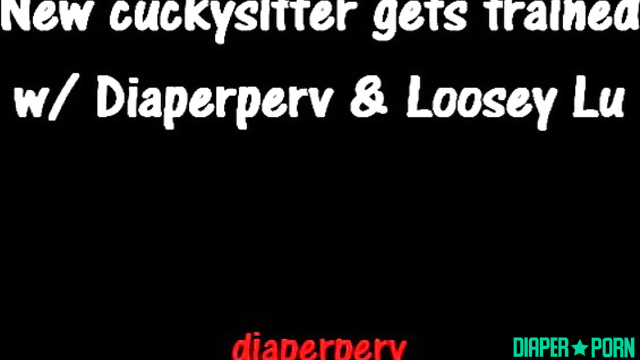 Ineed2pee Ineedamommy ABDL Diapers - ABDL AUDIO Loosey Lu trains as new diaper cuckysitter