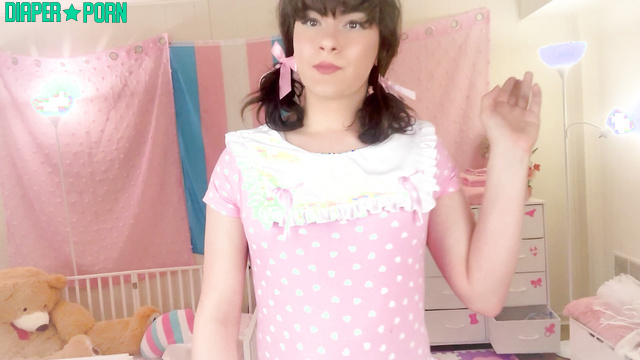 POV Trans Diaper Fetish, Grinding and Moaning - Knicknatz