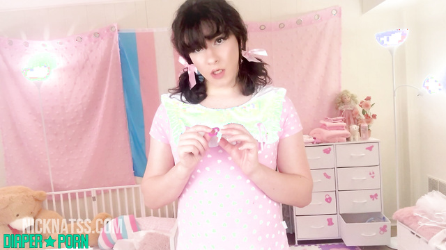 POV Trans Diaper Fetish, Grinding and Moaning - Knicknatz