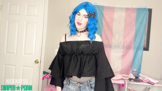 Trans Girl in Control: Diapered Beta Moaning in Regression - Knicknatz