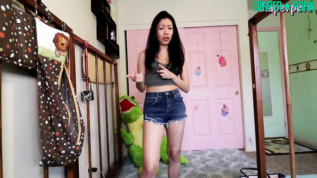 Ineed2pee Ineedamommy Abdl Diapers - College girl prepares clean nappy with powder