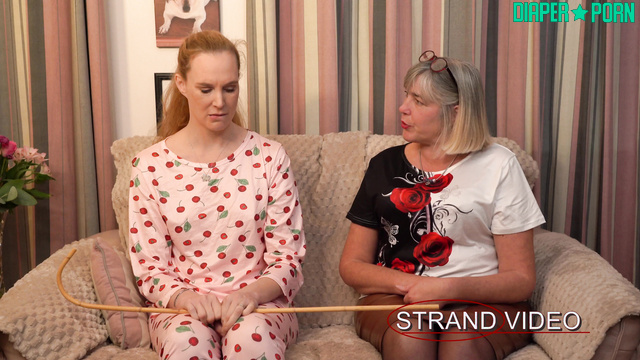 Spanking Sarah - Spanking punishment on a bare bottom