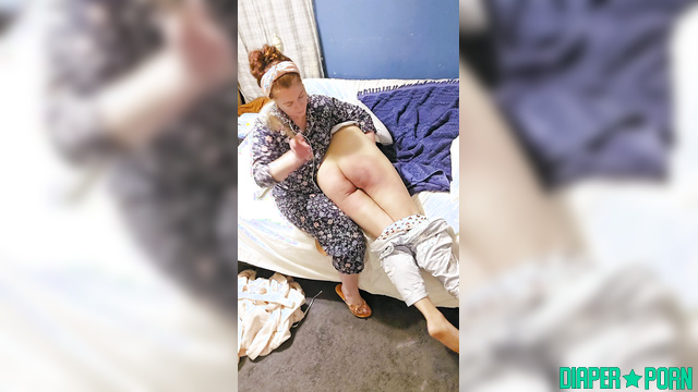 The Kelly Payne Collection - Yuna gets her ass spanked before going to sleep