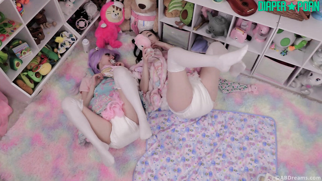 ABDreams - Chi and Nica caught teasing in their skirts