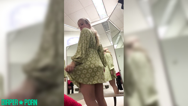sunbunnystella - She put on a diaper and went to work