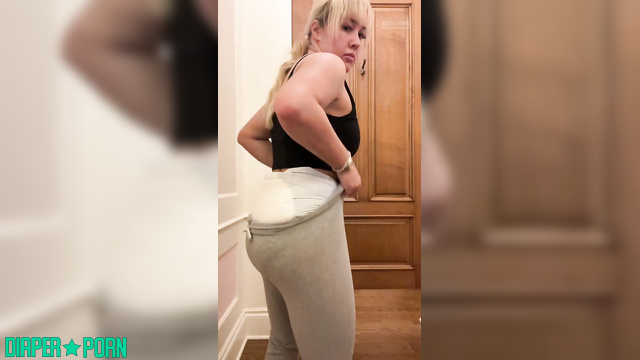 sunbunnystella - She put on a diaper and went to work