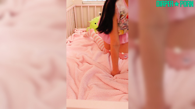 Sugary Little - There's a pink diaper hidden under the skirt