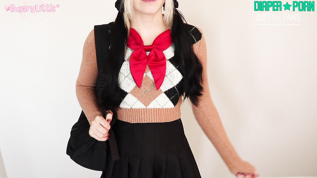 Sugary Little - The Adventures of a Slutty Schoolgirl in Diapers