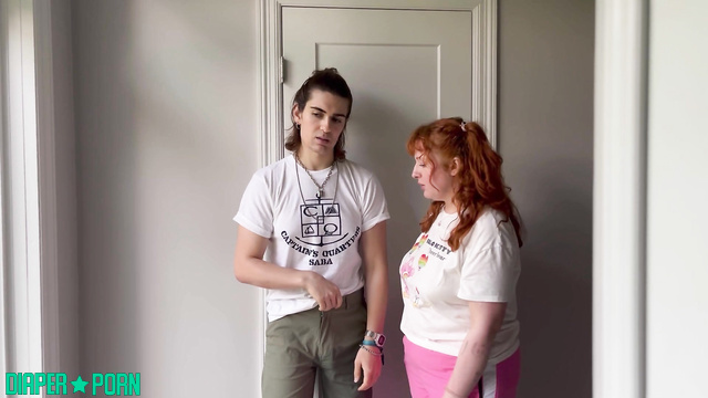 Ginger ABDL - A guy peed himself in his girlfriend's house