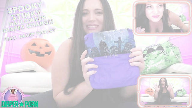 Dacey's Daycare - Spooky & stinky diaper change, she is professional