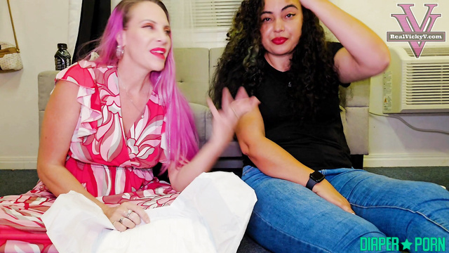 Spoiled Mean Dominant Stepmom's - Mommy and her bestie will change your diaper