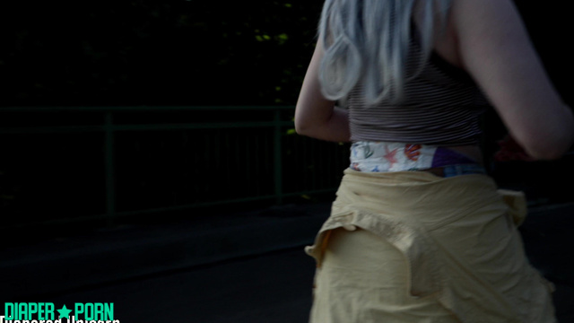 Diapered Unicorn - She always stocks up on diapers when she goes out into nature