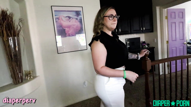 Ineed2pee Ineedamommy Abdl Diapers - She got excited when changing his diaper